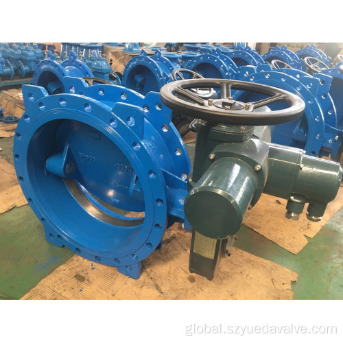 Double Offset Butterfly Valve Eccentric Soft-Sealed with Intelligen Electric Actuator Supplier